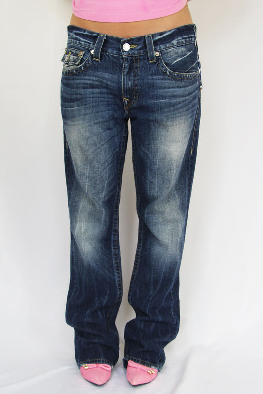 True Religion Straight-Leg Jeans