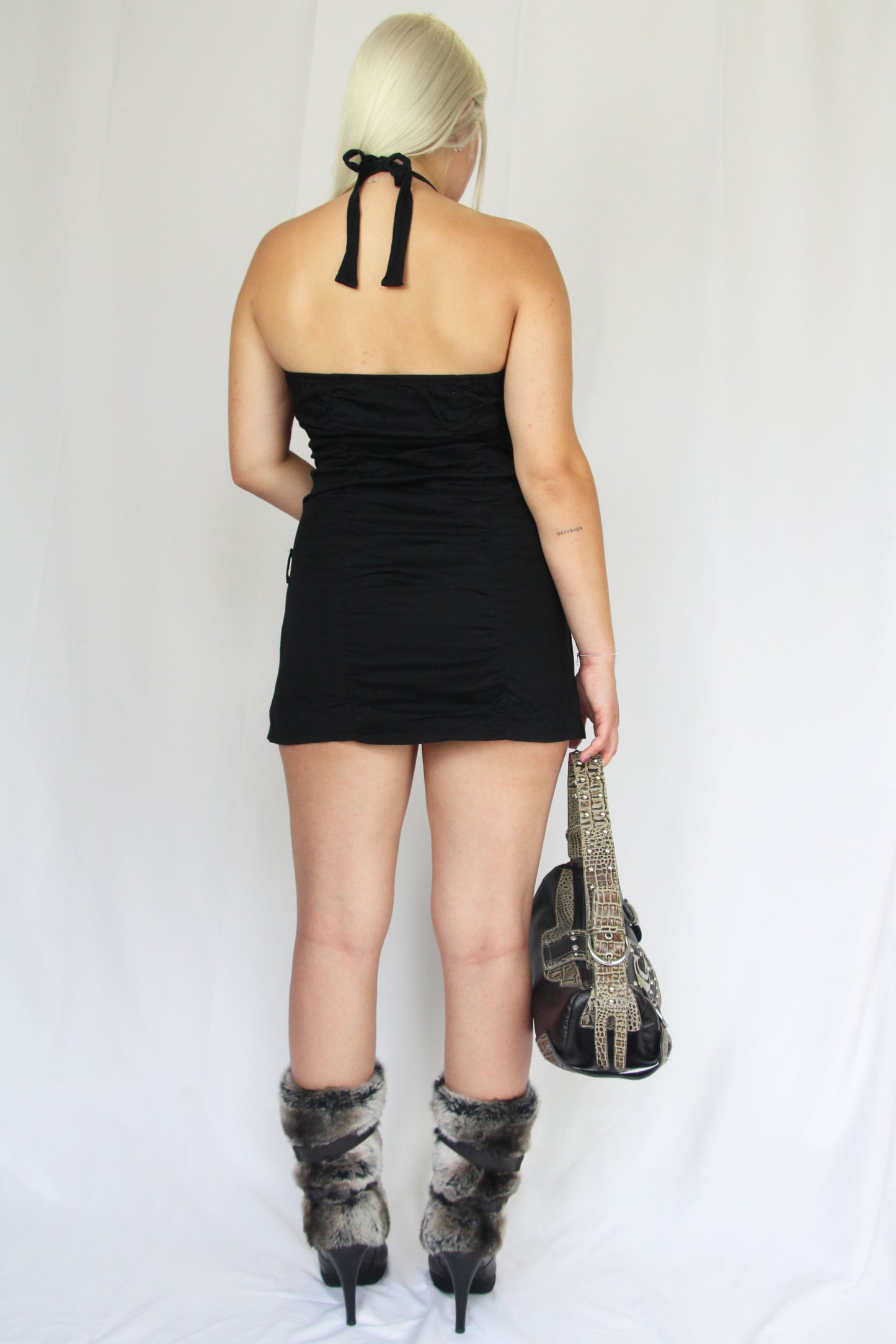 Jennyfer Ruched Cargo Dress